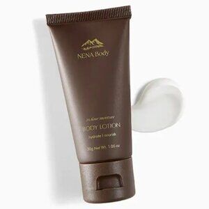 Nena Skincare Body Lotion 30g Glacial Mineral Travel Size Hydrating Skin Care